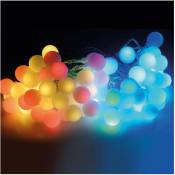 Party Lighting - Guirlande 80 ampoules led multicouleur ip44 19m