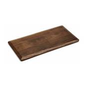 Planche à découper rectangulaire en bois de frêne carbonisé 48 x 24 cm - Serax