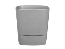 Pot de fleurs carré extérieur/intérieur 38 x 38 cm Elho Aqua Care Greensense gris ciment