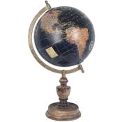 Signes Grimalt - Décoration du monde du monde Black World Balloon Globe 20x22x39cm 18959 - black