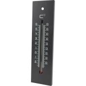 Stil - Thermomètre medium en bois l: 22cm - noir