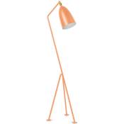 Tripod Design Floor Lamp - Lampadaire - Hopper Orange - Acier, Metal - Orange