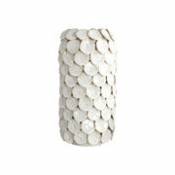 Vase Dot / Céramique - Ø 15 x H 30 cm - House Doctor blanc en céramique