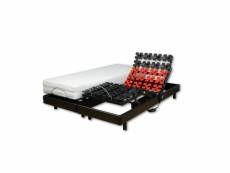 Webed ensemble matelas + sommier relaxation 160 x 200