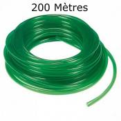 200 mètres de tuyau vert 4/6 mm pour pompe à air
