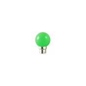 Ampoule couleur verte sphérique 230V 15W B22D - 124045 - Orbitec