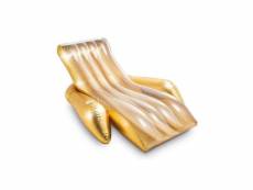 Bouée "fauteuil lounge doré" intex