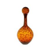 Cote Table - Vase verre Agathe ambre 22xH50cm - Ambre