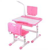 Ensemble bureau et chaise pour enfants ergonomique