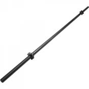 Gorilla Sports - Barre longue de 170 cm - ø 30mm, coloris noir