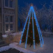 Guirlande lumineuse d'arbre de Noël 400 led Bleu 400