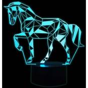 Memkey - 3D Lampe Illusion Optique led Veilleuse pour
