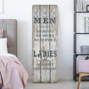 Micasia - Garde robe Les hommes et les femmes - Dimension: 119cm x 39cm