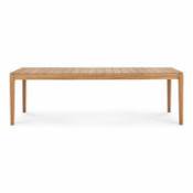Table rectangulaire Bok Outdoor / Teck - 250 x 100 cm / 10 personnes - Ethnicraft bois naturel en bois