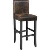 Tectake - Chaise de bar - tabouret de bar, tabouret,