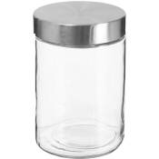 5five - bocal verre couvercle inox nixo 1,2l - Transparent