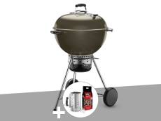 Barbecue à charbon Weber Master-Touch GBS C-5750 57 cm Smoke Grey avec kit d'allumage