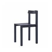Chaise design en chêne noir Tal - Kann Design