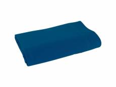 Drap plat en coton - palace - 270 x 300 cm - bleu