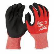 gants anti coupe Niveau 1 M/8 - 1 pc MILWAUKEE ACCESSOIRES