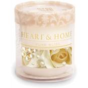 Heart And Home - Petite bougie bouquet de perles