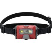 HF6R corered lampe frontale, HF6R core, 800 lm, rouge
