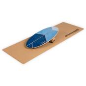 Indoorboard Allrounder planche d'équilibre + tapis + rouleau bois / liège naturel - Glamour