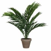 Palmier vert artificiel ø60 x h.45 cm en pot Stan