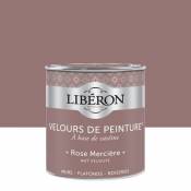 Peinture murs plafonds et boiseries Velours de peinture rose merciere Liberon 0 5L