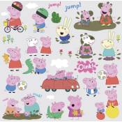 Roommates - Stickers repositionnables Peppa Pig 25,4CM x 45,7CM