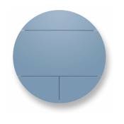 Secrétaire mural multifonctionnel bleu et blanc Pill