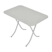 Table pliante peu encombrante 70x110 cm blanc - 10158BI