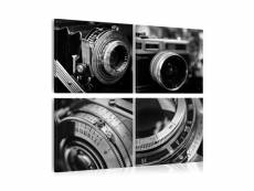 Tableau - vintage cameras-40x40 A1-N5646