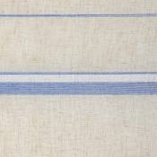 Tissu plombé esprit linge d'antan - Bleu - 3 m