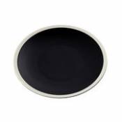 Assiette creuse Sicilia / Ø 24 cm - Maison Sarah Lavoine noir en céramique