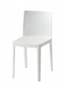 Chaise Elementaire - Hay blanc en plastique