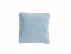 Coussin cutie polyester bleu clair - l 45 x l 46 x h 4,5 cm