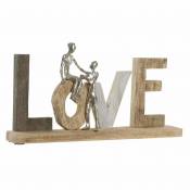 DKD Home Decor Figurine Décorative DKD Home Decor Love Aluminium (51 x 8 x 26 cm)