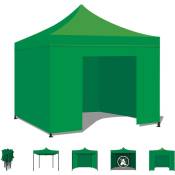 Frankystar - Taman Tente de jardin / Gazebo 3X3 Marquise pliante imperméable pour les foires et marchés Couleur verte