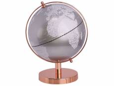 Globe argenté 28 cm cabot 234410