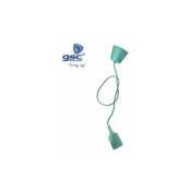 GSC - Support de lampe en silicone E27 câble textile