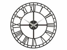 Homemania horloge wall - noir - 50 x 0,2 x 50 cm