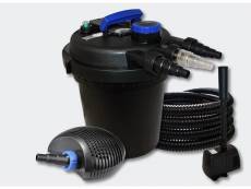 Kit filtration bassin pression 10000l 11w uvc 20w pompe tuyau fontaine helloshop26 4216243