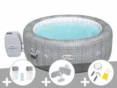 Kit spa gonflable bestway lay-z-spa honolulu rond airjet