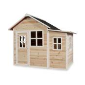 Maisonnette en bois pour enfants Loft 150 Naturel - Exit Toys
