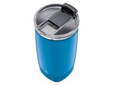 Mug à café thermique, tasse thermos de voyage avec couvercle, 350ml, sans bpa, smile, stt14-6, , bleu