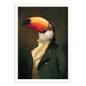 Affiche 50x70 cm - Lord Toucan - Jonas Loose