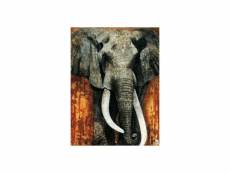 Affiche papier - eléphant - arietti - 60x80 cm