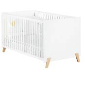 Baby Price - Lit évolutif 140x70 - Little Big Bed en bois blanc