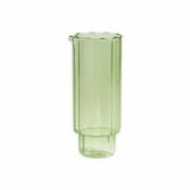 Carafe Bloom / Verre - 0,9L / H 20,5 cm - & klevering vert en verre